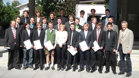 Klassenfoto Maturanten 2011